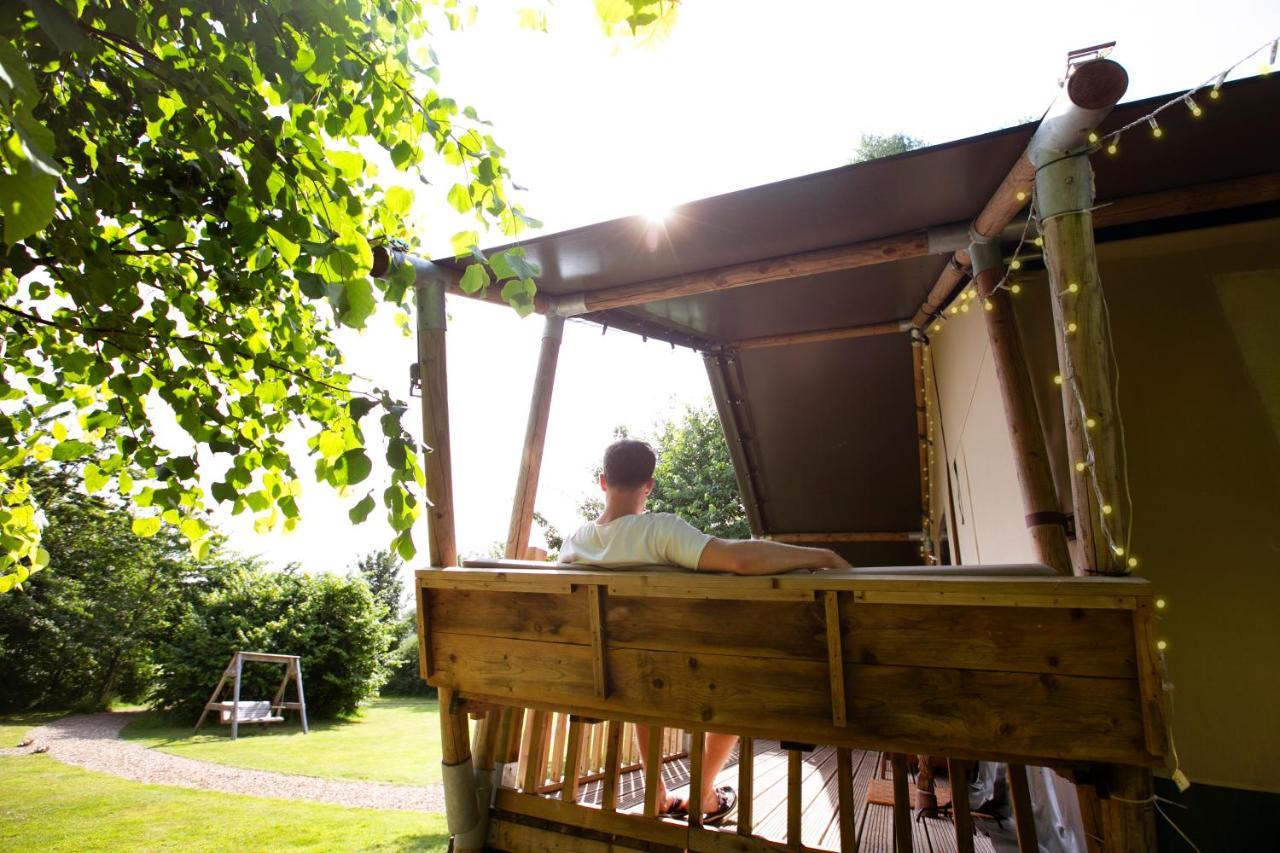 Luxury tent Riverwood Farm Glamping Safari Tent Talaton